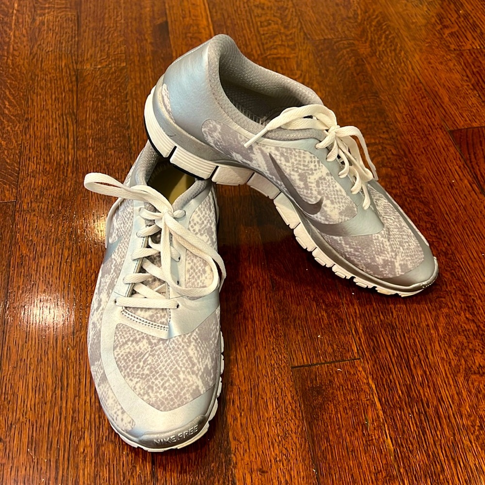 Nike Free 5.0s - Python And Silver! - image 1
